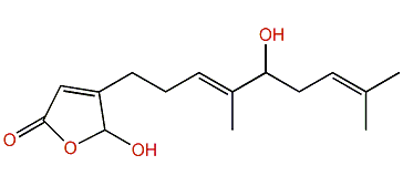 8,15-Dihydroxybutyrolactone dendrolasin